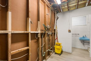 Space for Washer and Dryer