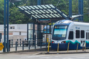 Convenient Link access to downtown Seattle, Sea-Tac Airport, and beyond