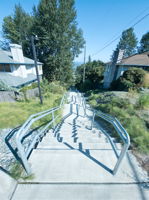 Henderson Stairway — just one block from the home