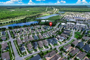 Aerial View With Pin