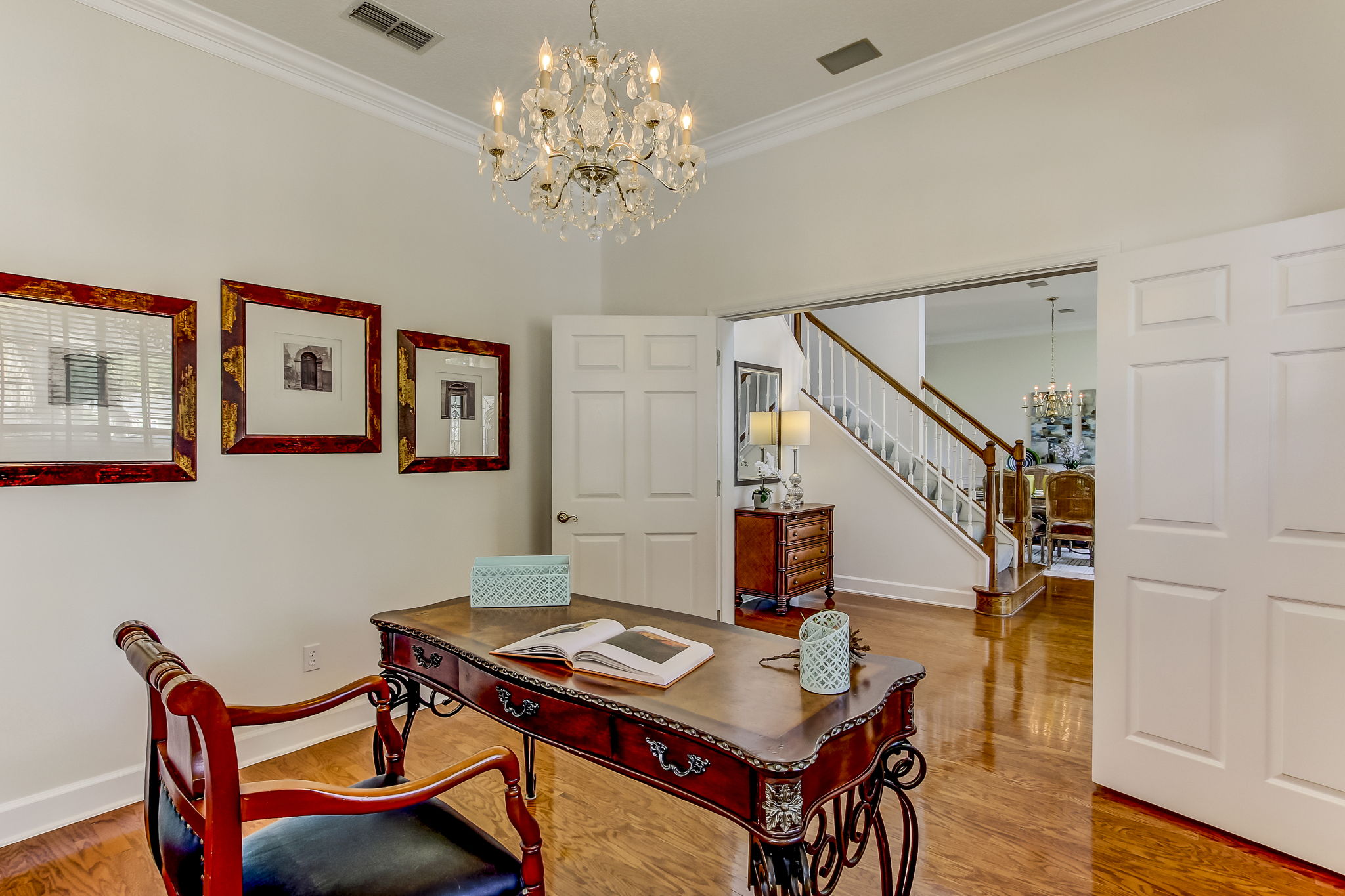 Wood Flooring & Fresh Paint