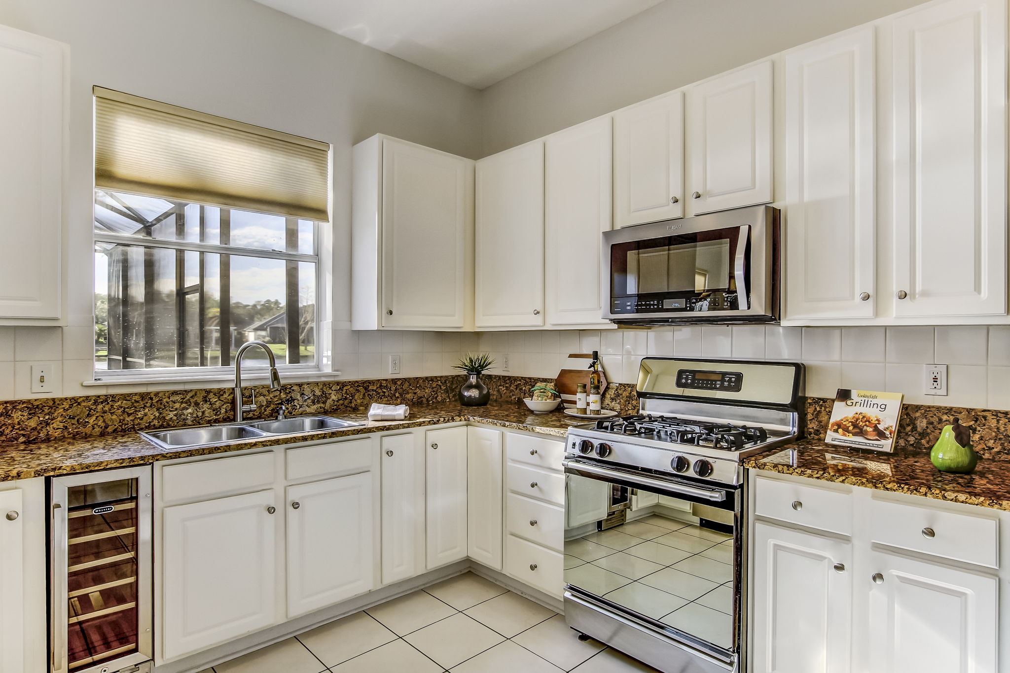 Kitchen with Granite Counters