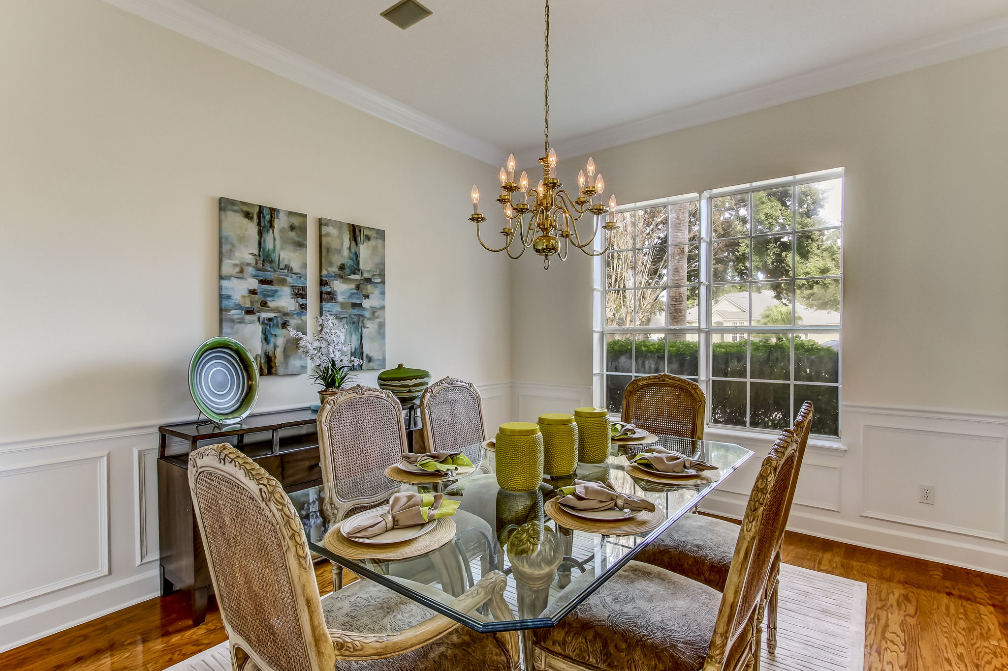 Dining Room with Wainscoating
