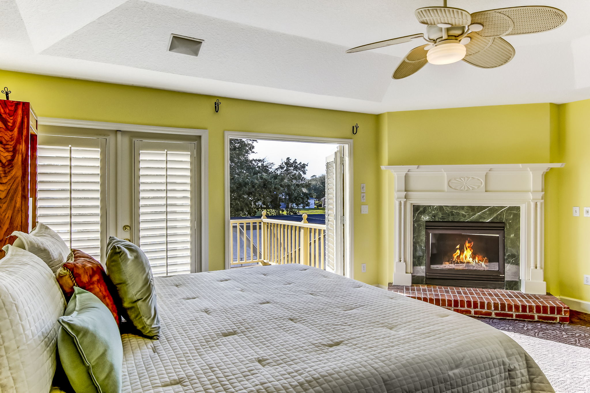 Fireplace in Master Suite