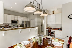 Nook, Kitchen, Bar Seating & Desk
