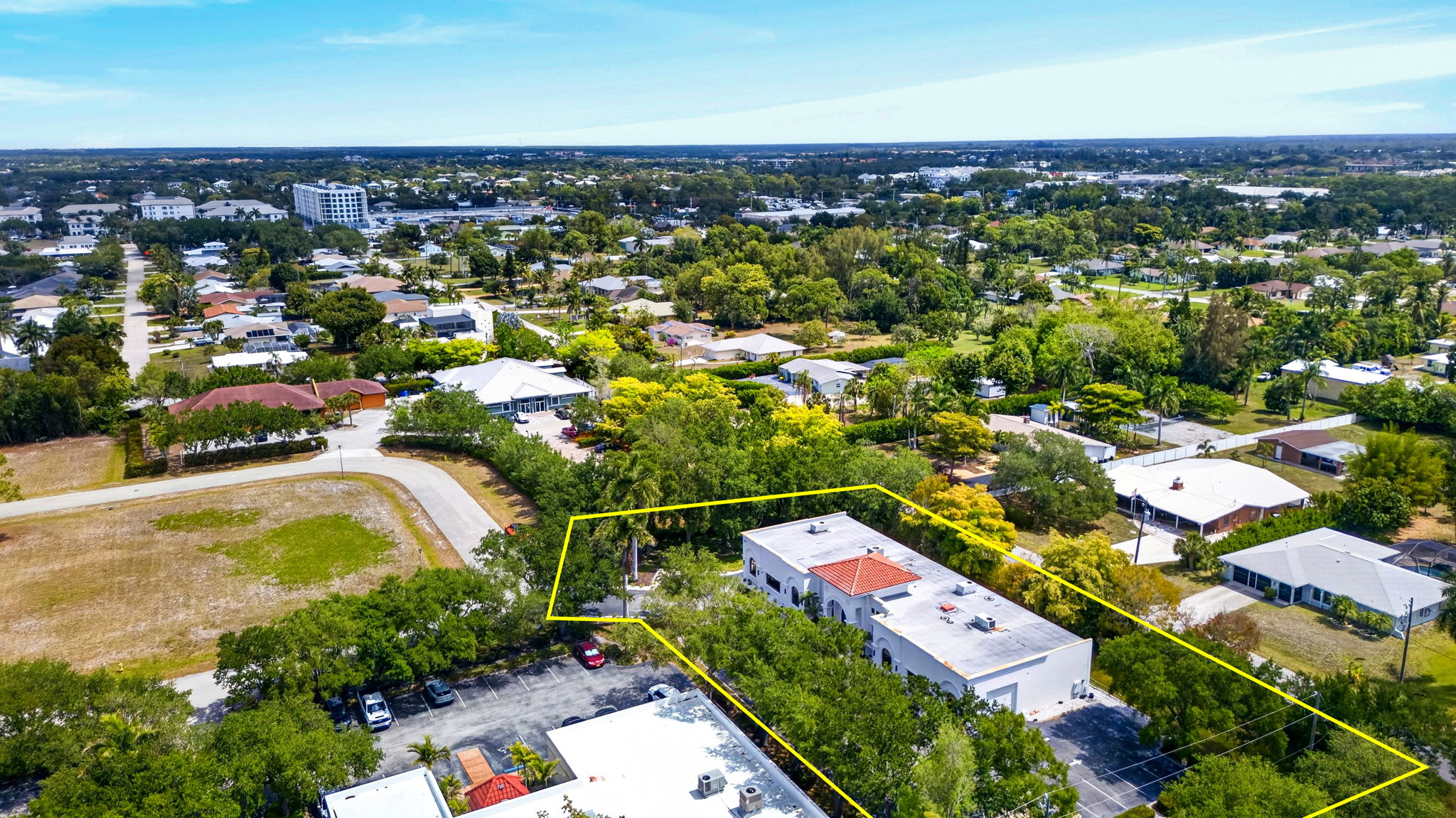 Aerial Front Exterior 3 - lot lines