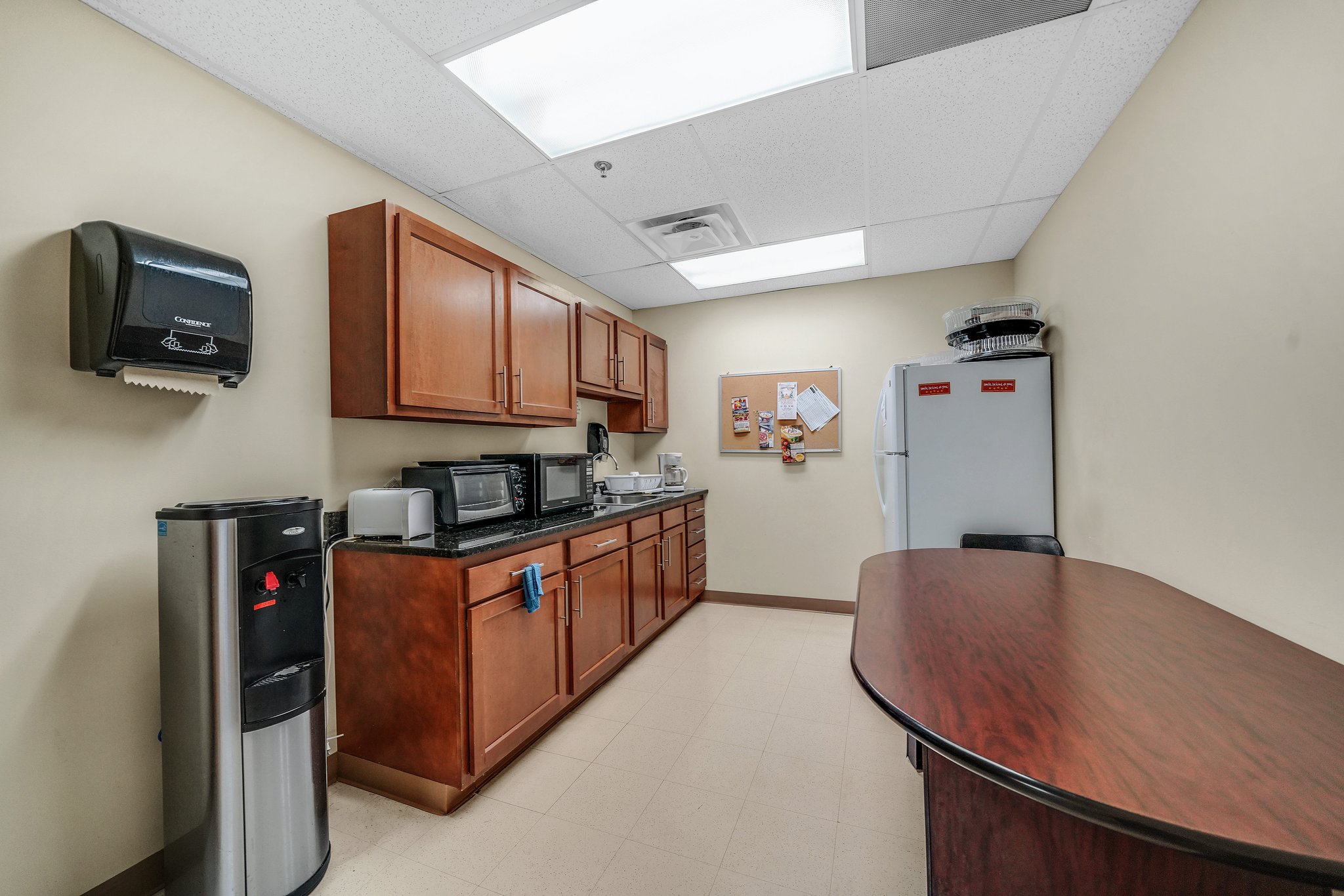 Break room, kitchen
