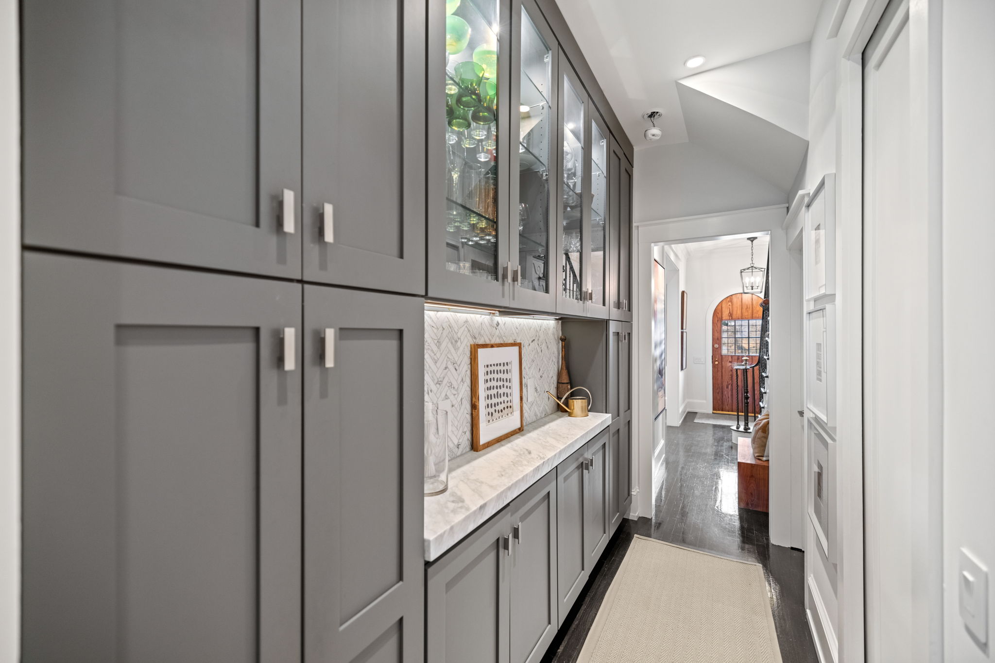 Butlers Pantry w/ ample storage