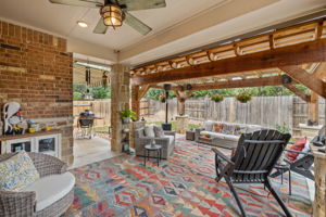 Covered Back Patio & Pergola for Year-Round Enjoyment