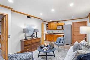 Media Room with Kitchenette & Pantry