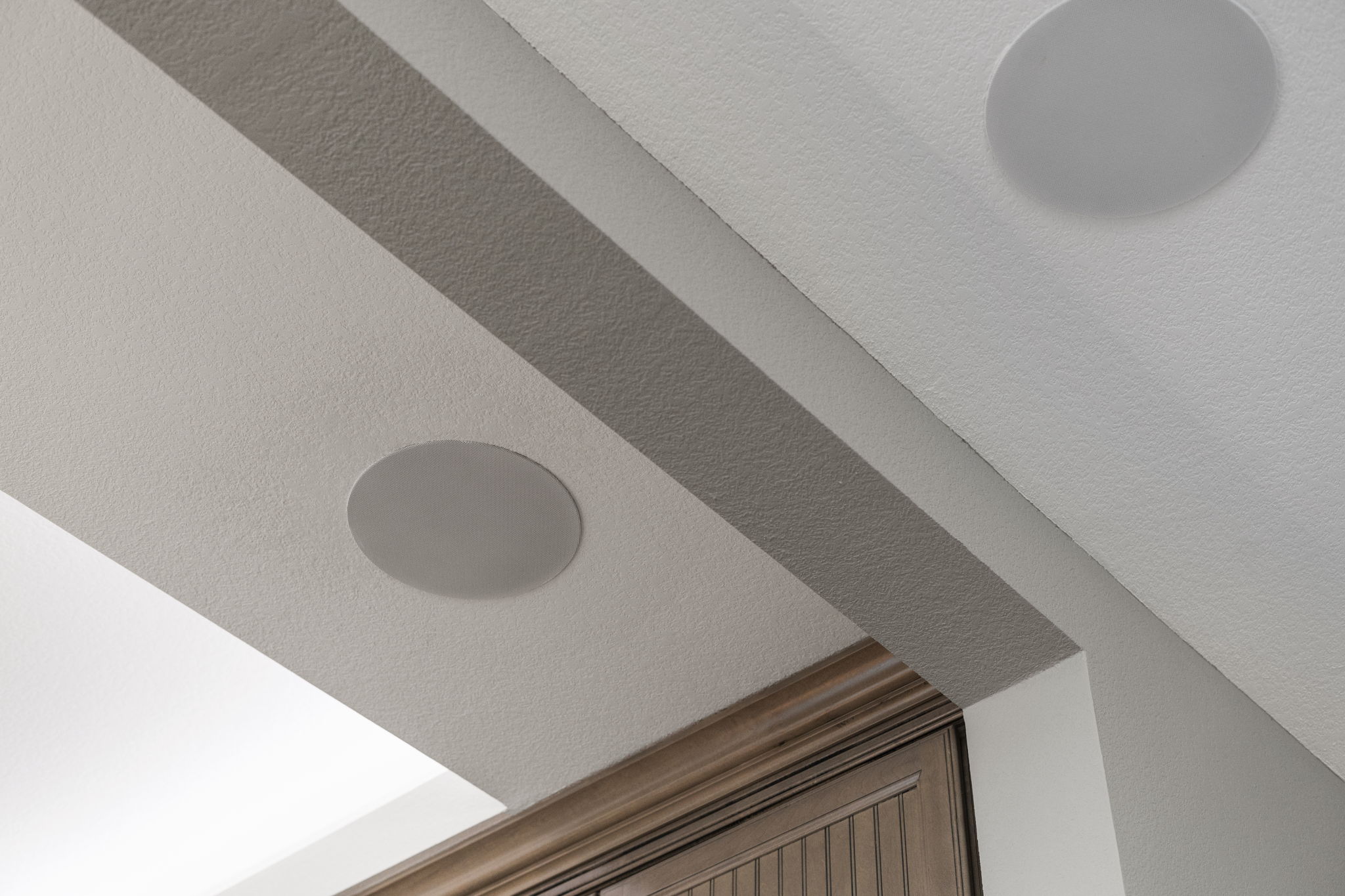 Sonos sound throughout the entire house and controlled off of your phone w/ ease.