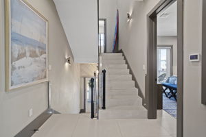 Second floor landing as you come up the steps from the entrance.