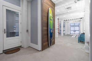 Custom Outdoor Surfboard Shower.
