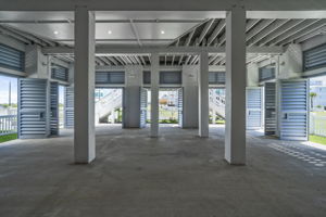Ground floor swing doors open for entertaining or additional breeze