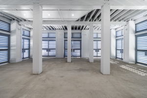 Huge covered space.