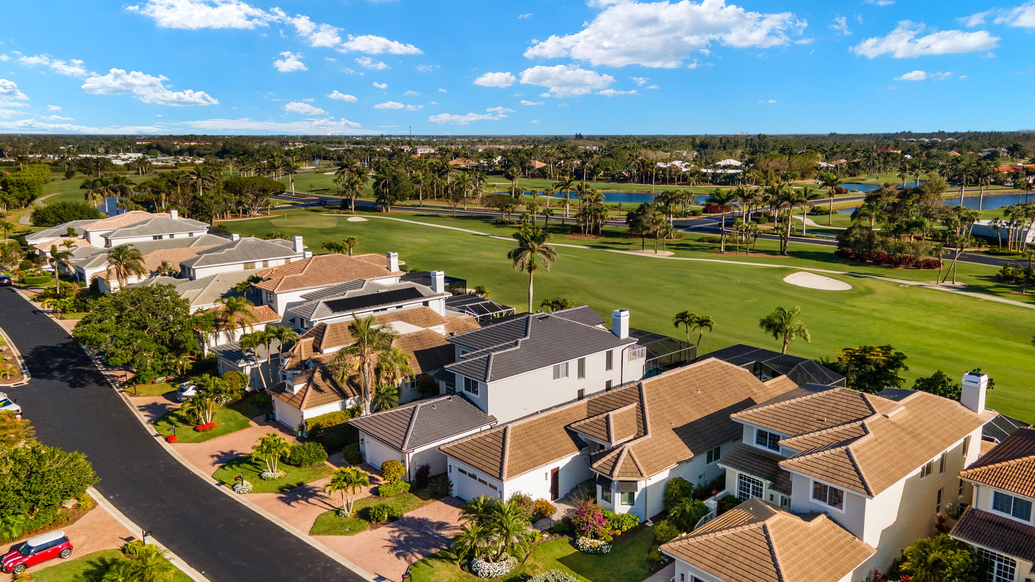 Aerial Side Exterior