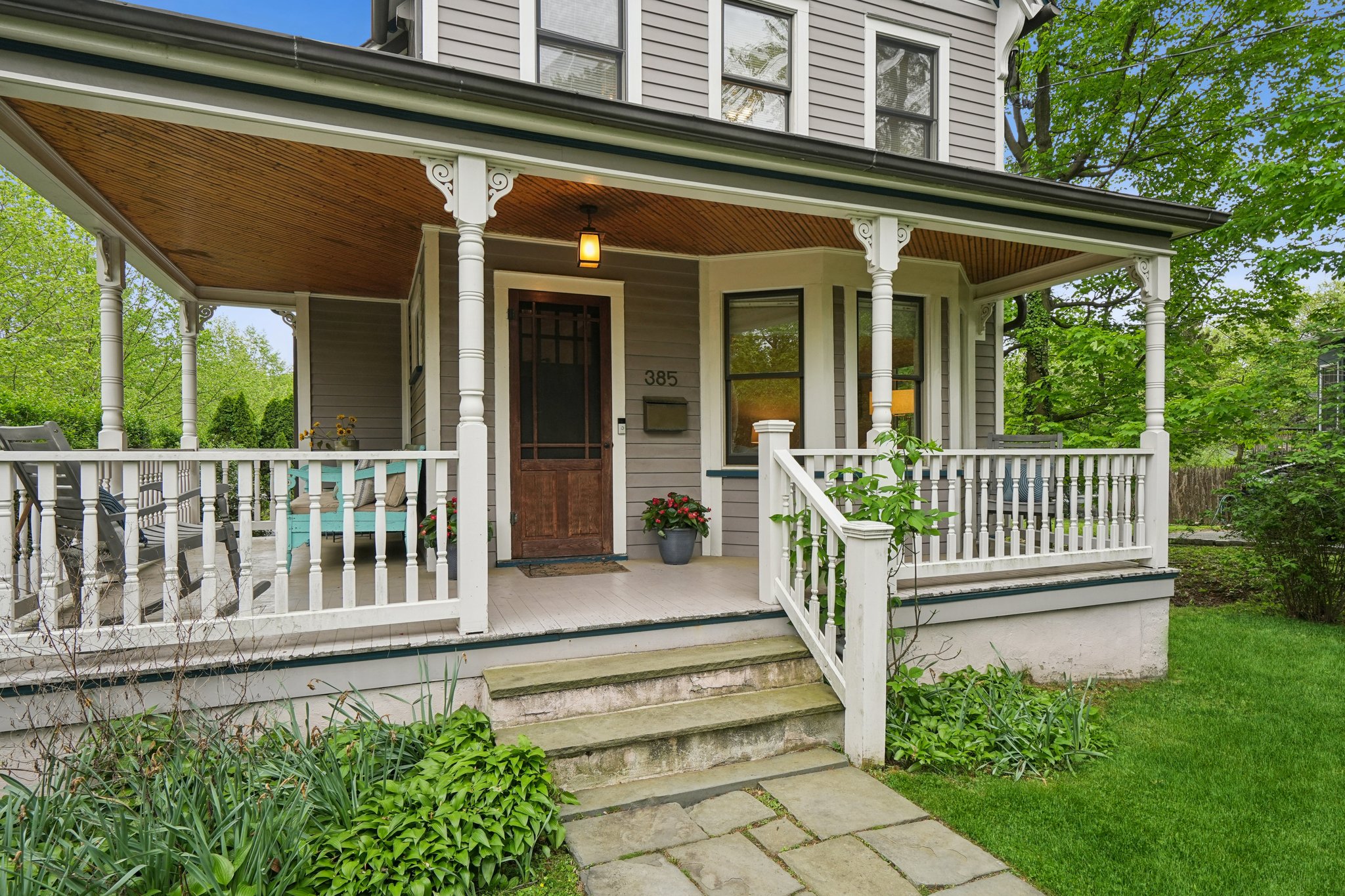 Wrap around front porch
