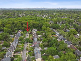 Brookdale Park at the end of street