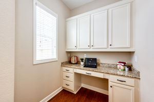 Kitchen Office w Storage
