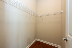 Secondary Bedroom Walk-In Closet