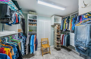 Primary Bedroom Walk-in Closet