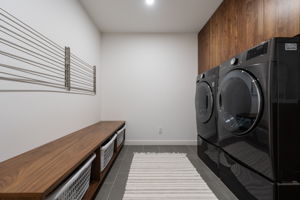 Laundry room storage