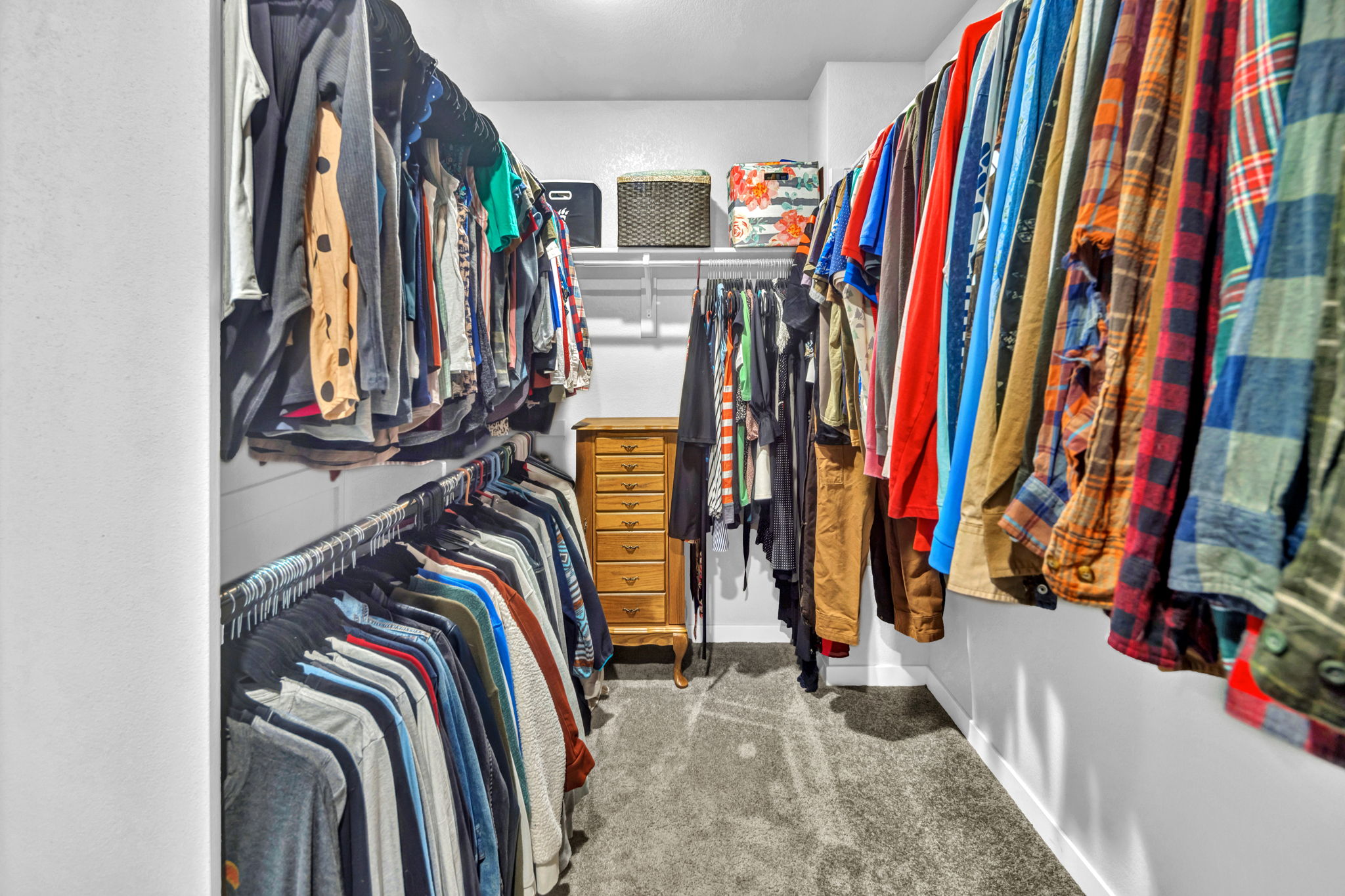You Will Love the Huge Master Walk-In Closet