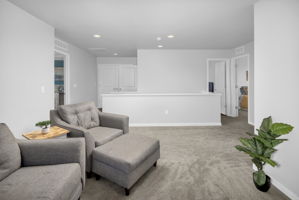 Upstairs Loft is Bright and Open