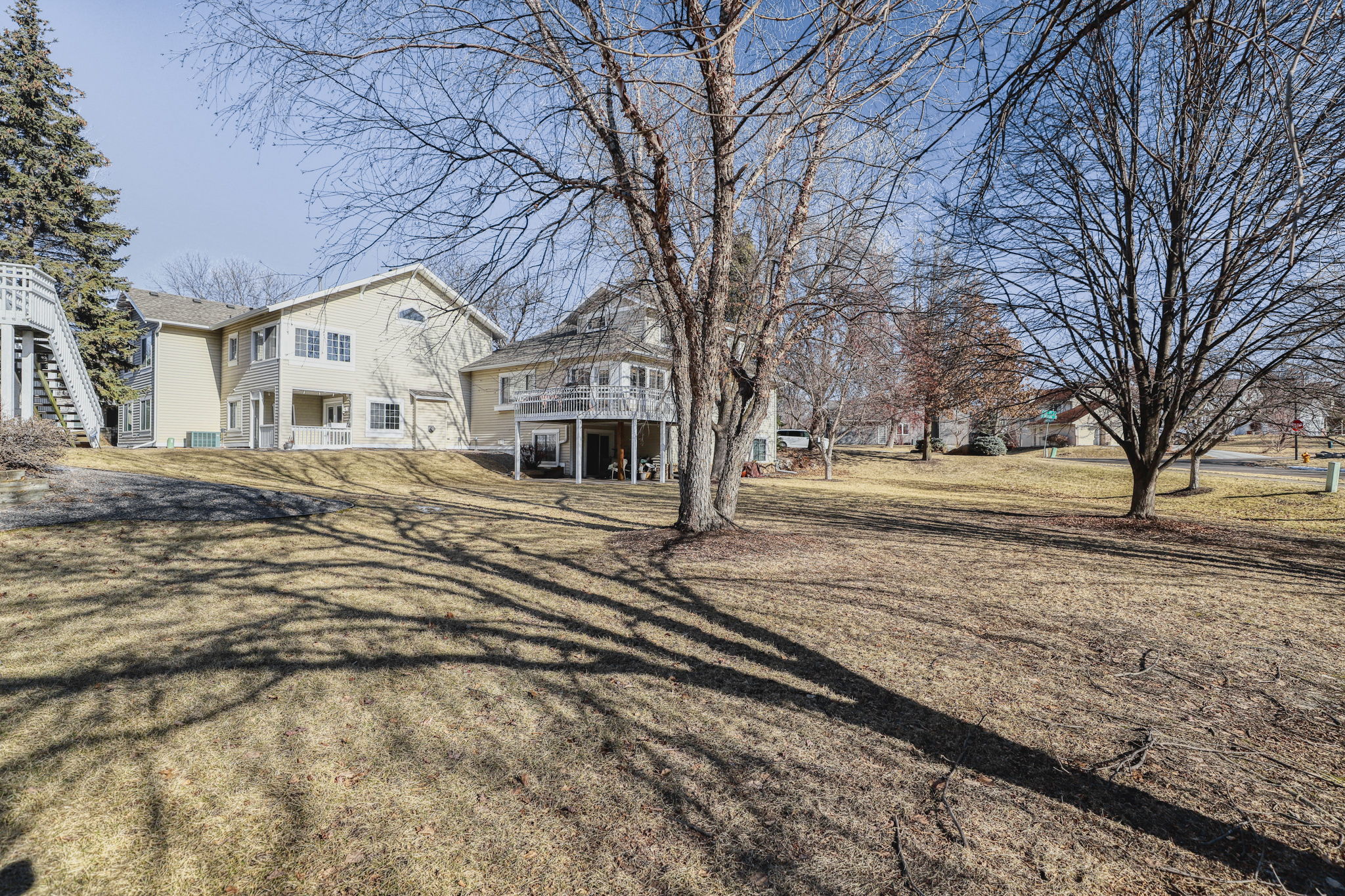 View of home from green area