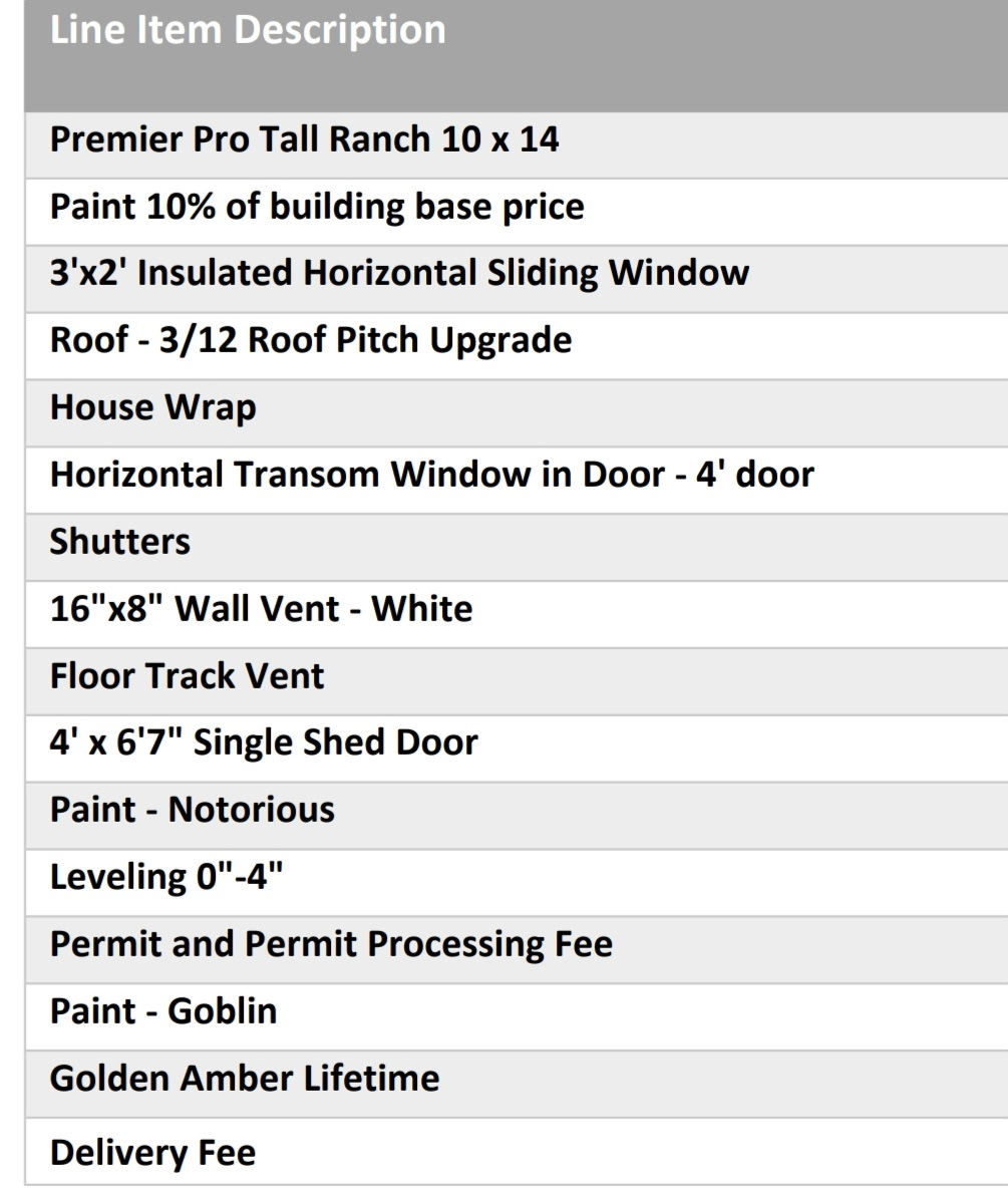 Tuff Shed details