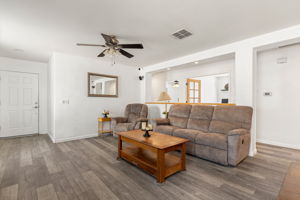 Luxury vinyl plank flooring throughout the whole home.