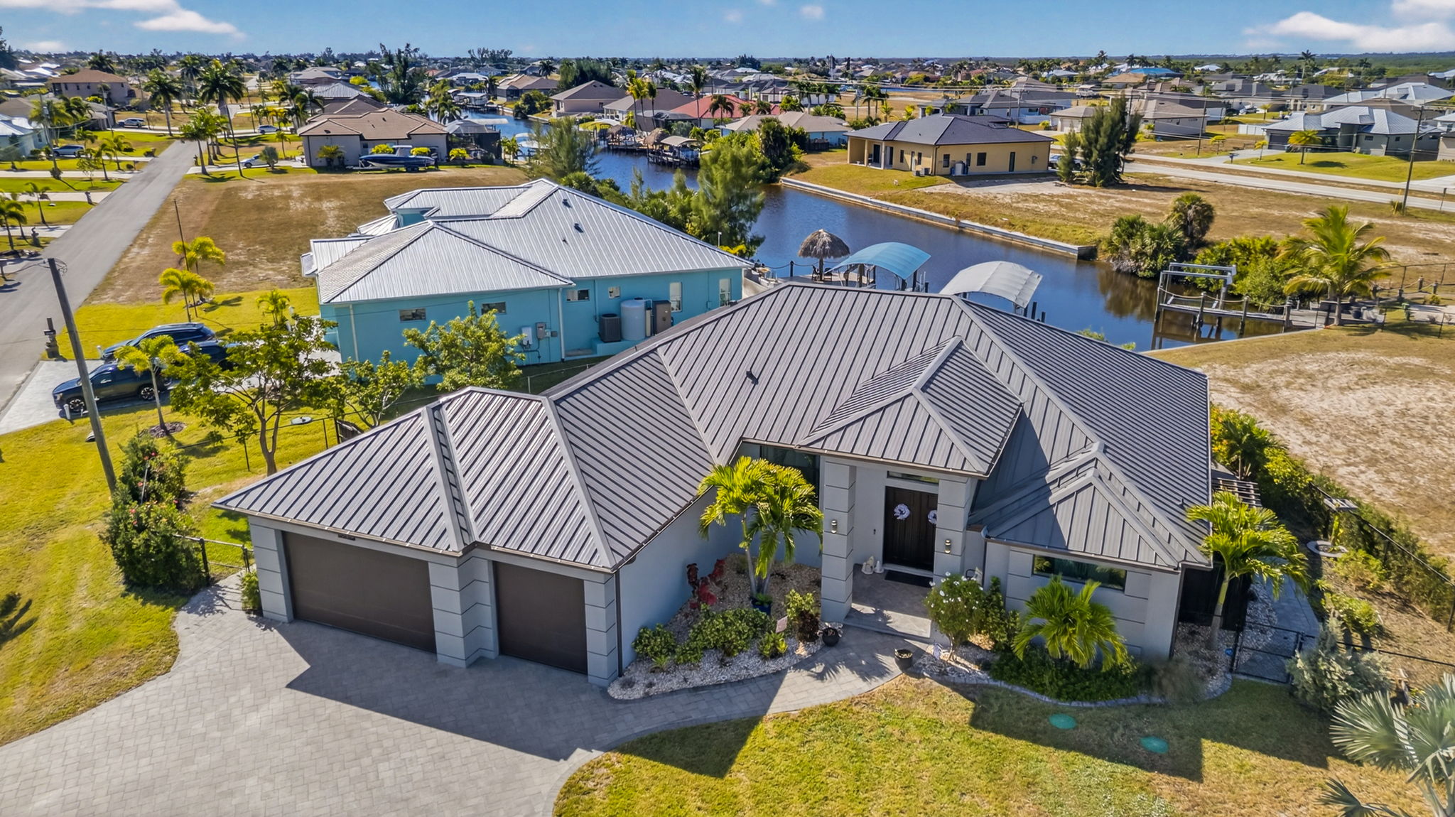 Aerial Front Exterior 1