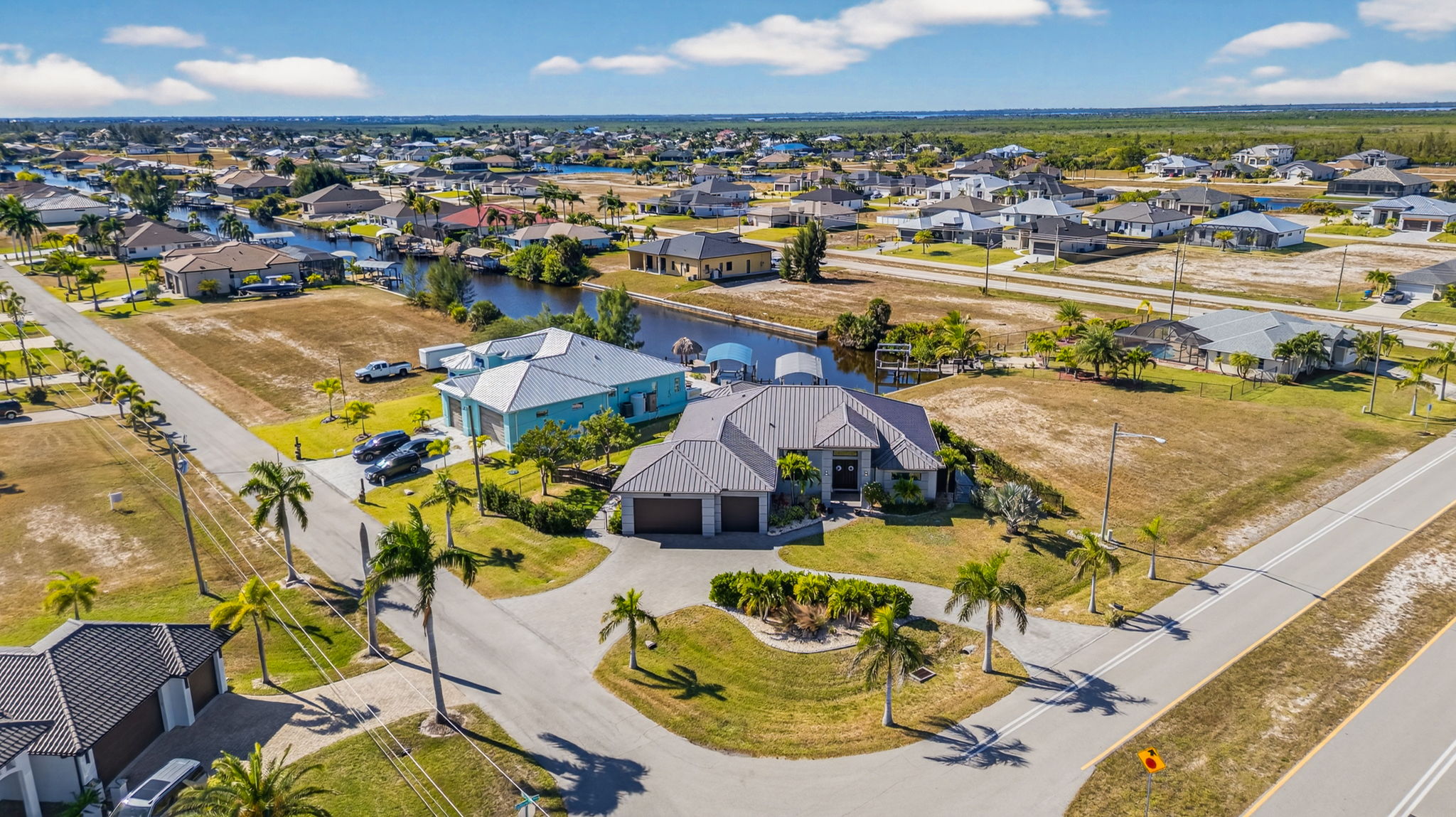 Aerial Front Exterior 2