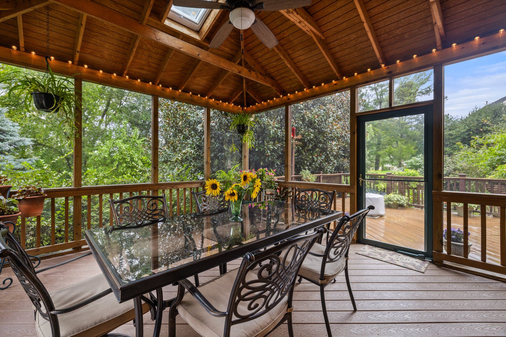 Screened porch