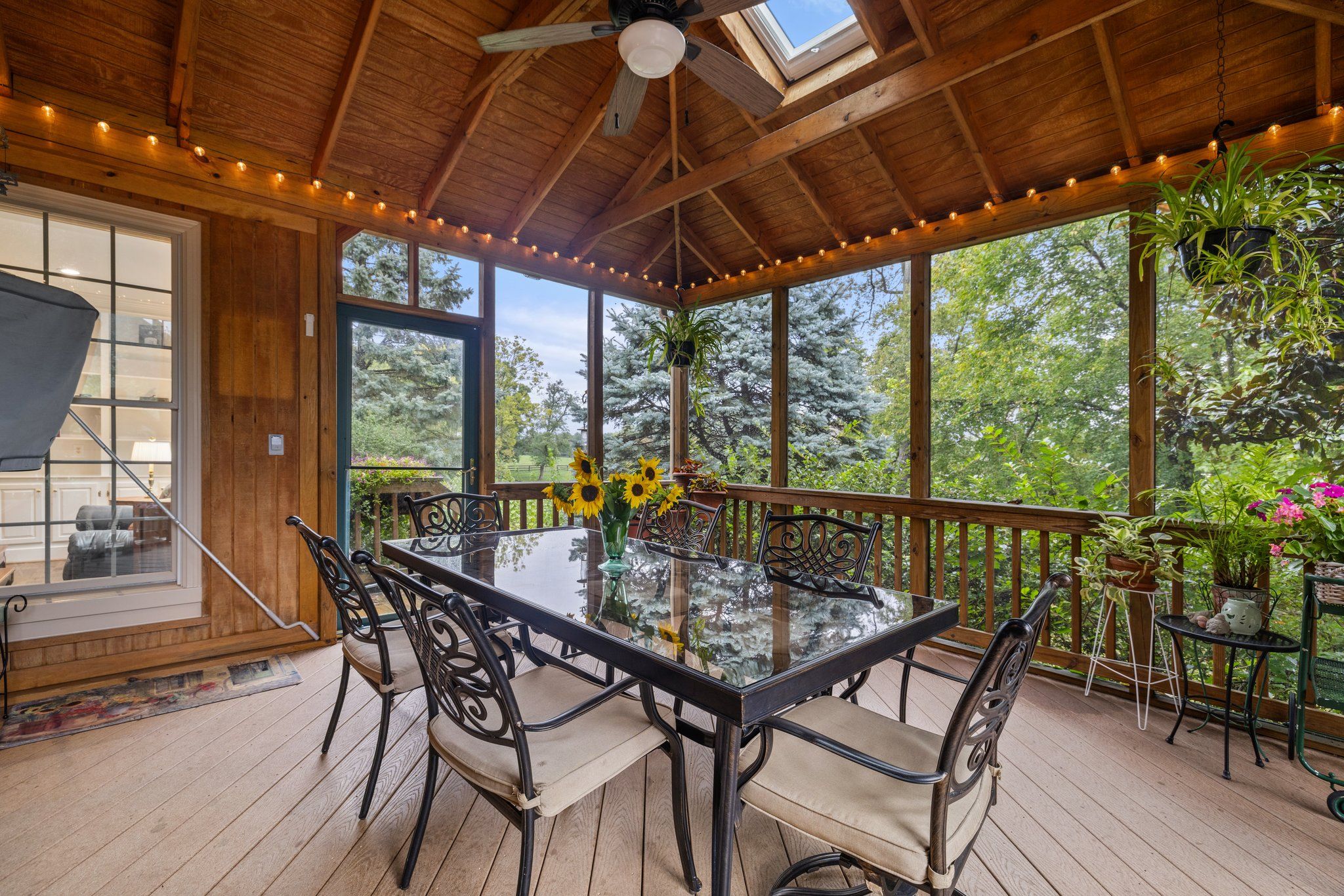 Screened porch