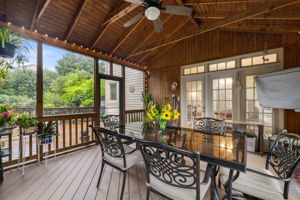 Screened porch