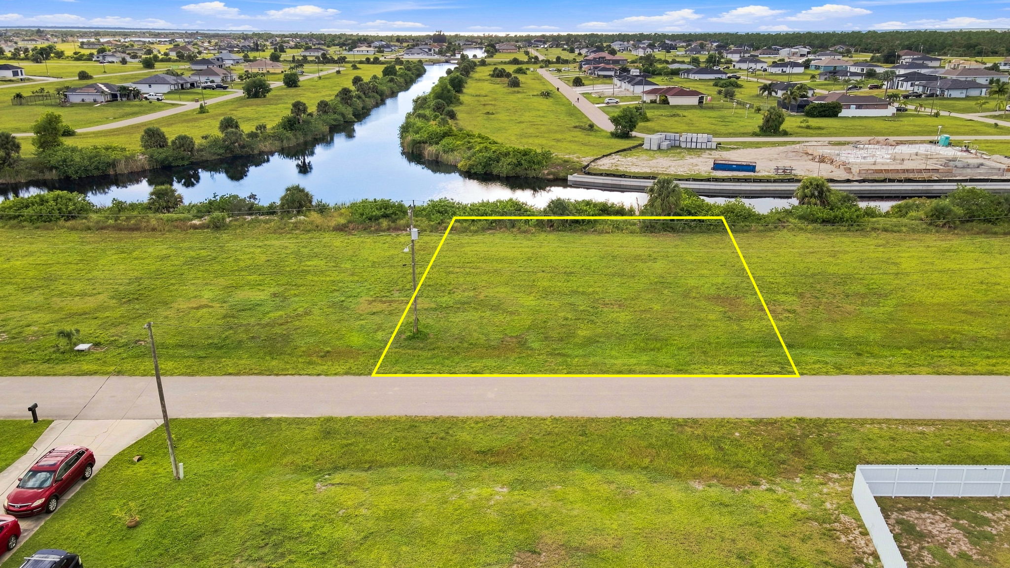 Aerial Front Exterior 1 - lot line
