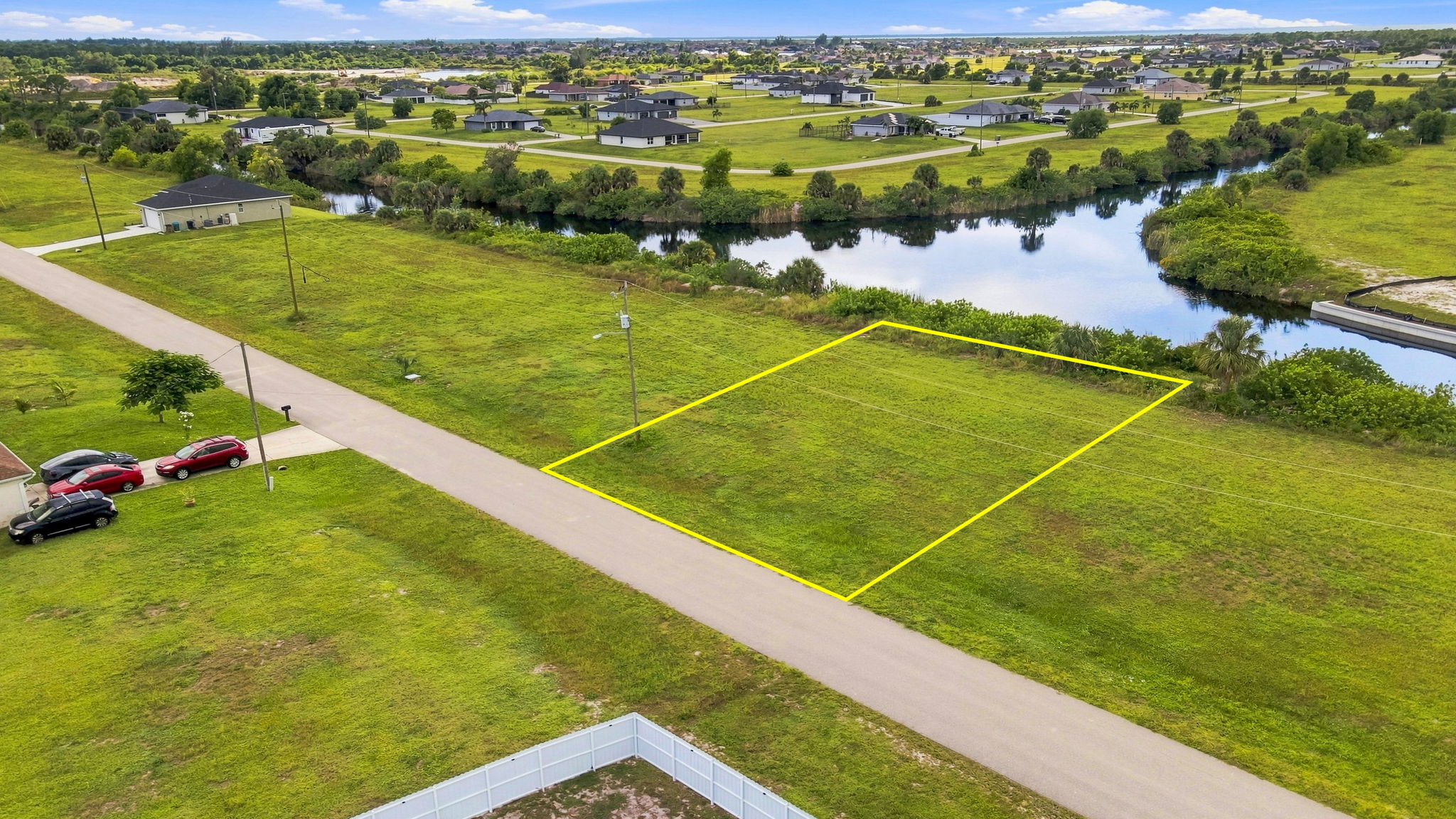 Aerial Front Exterior 2 - lot line