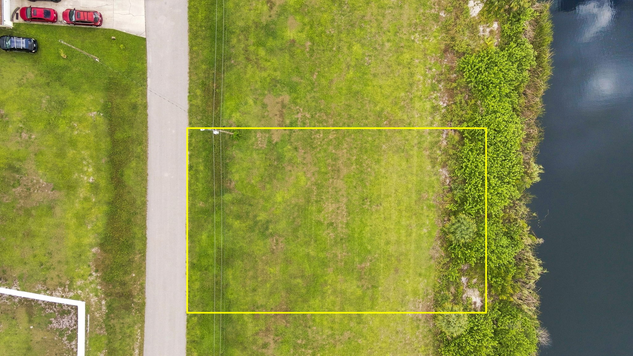 Aerial Overview 1 - lot line
