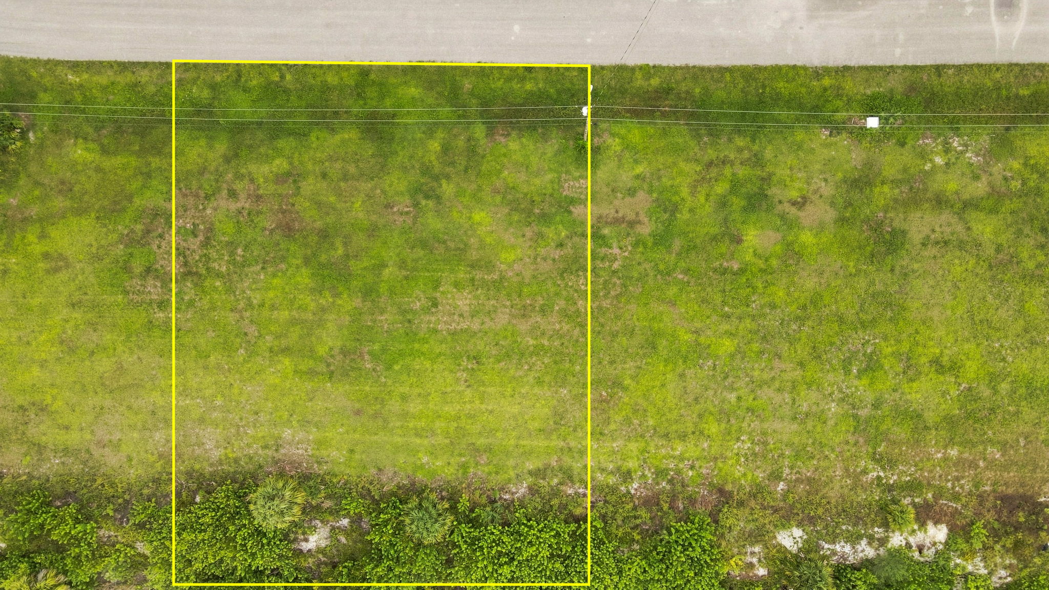 Aerial Overview 2 - lot line