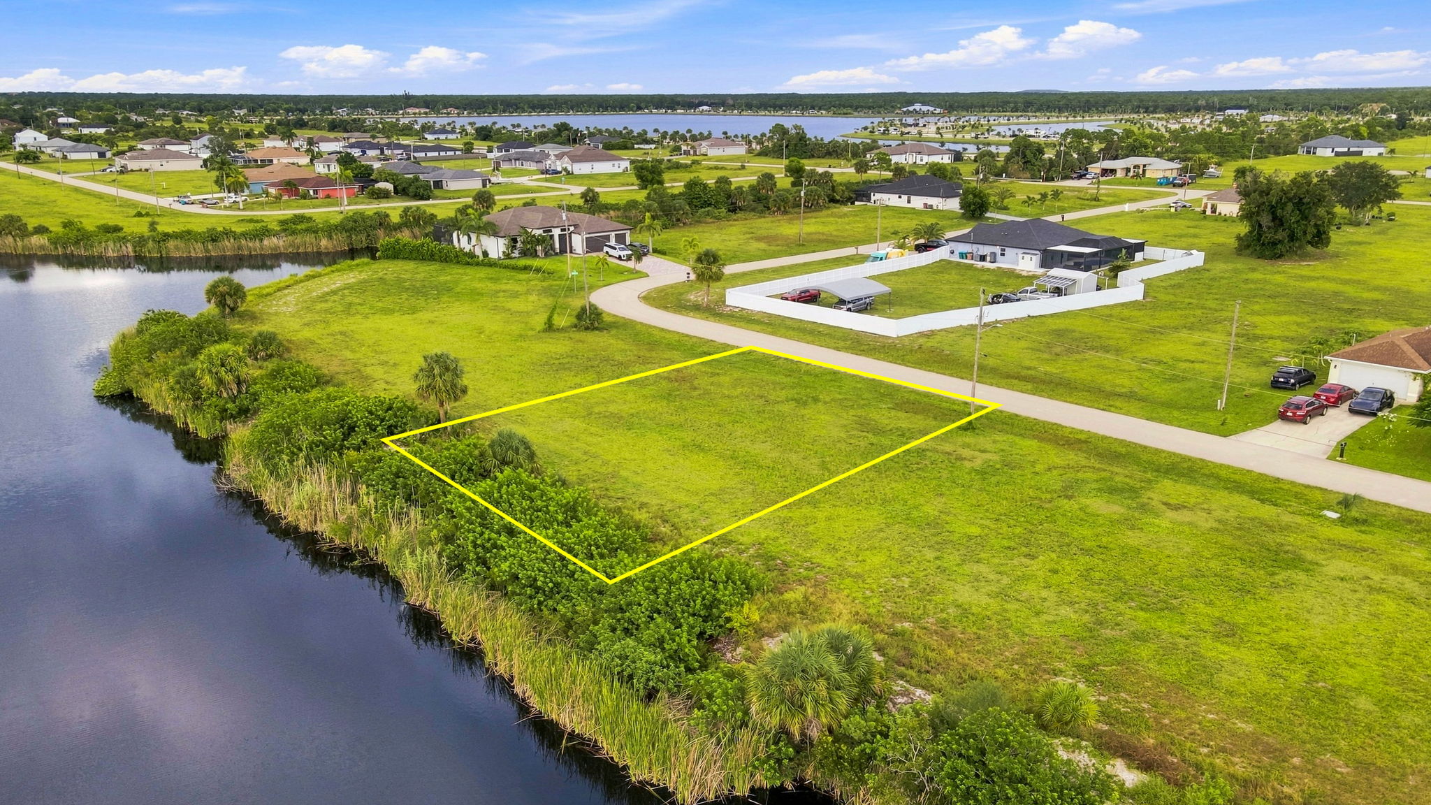 Aerial Rear Exterior 2 - lot line