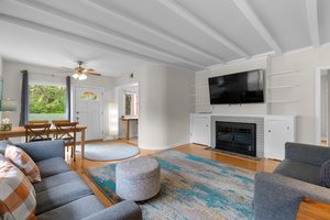 Living Room with Fireplace
