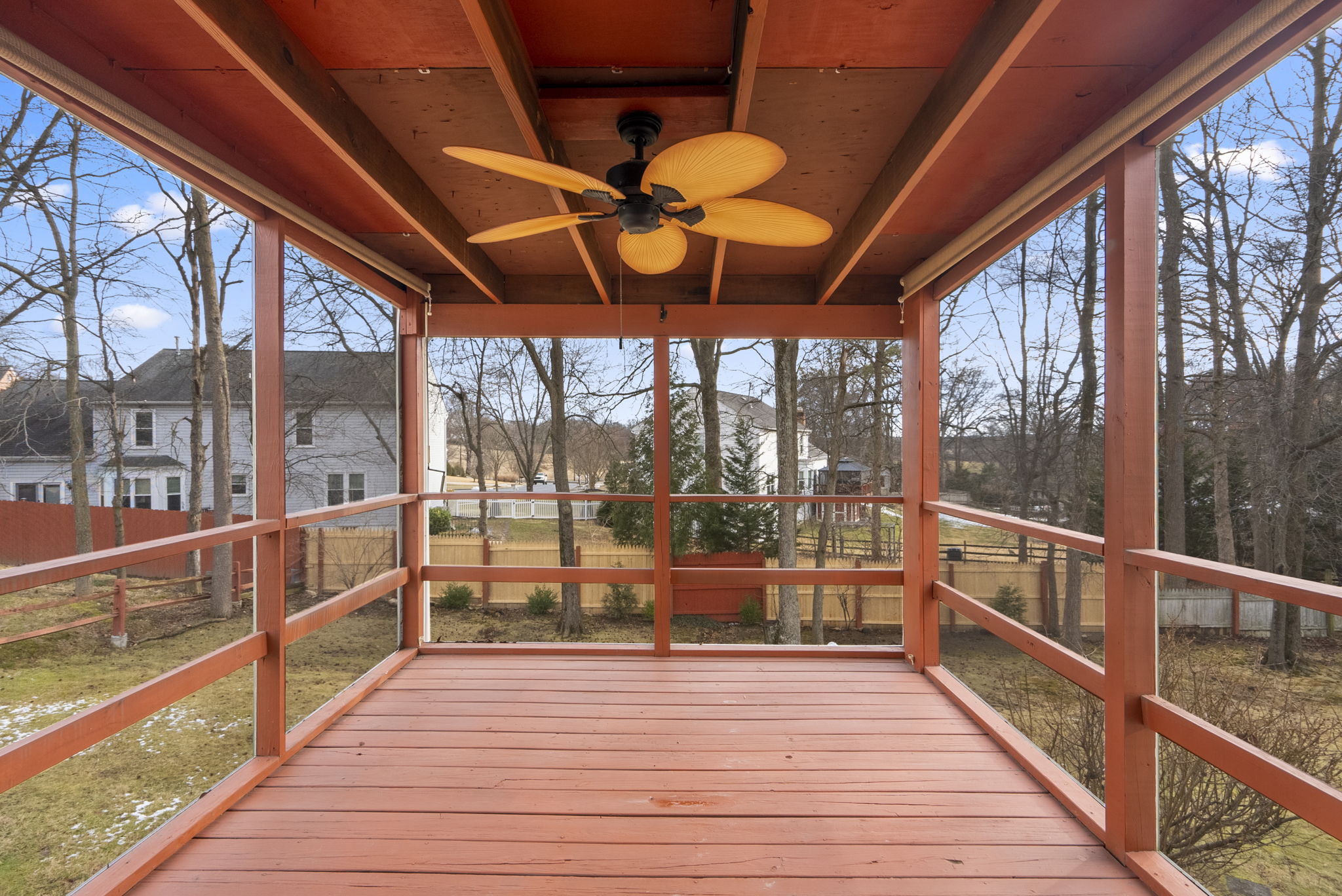 Screened Porch off Dining Room