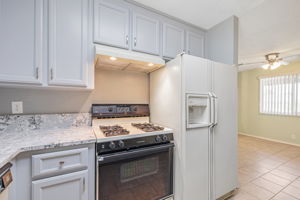 Kitchen w/view to dining area