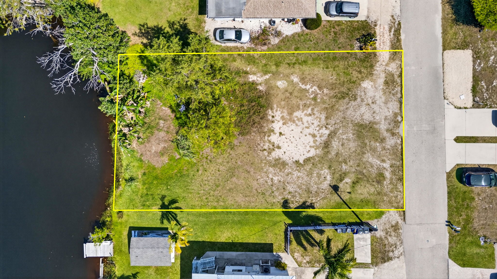 Aerial Overview - lot line