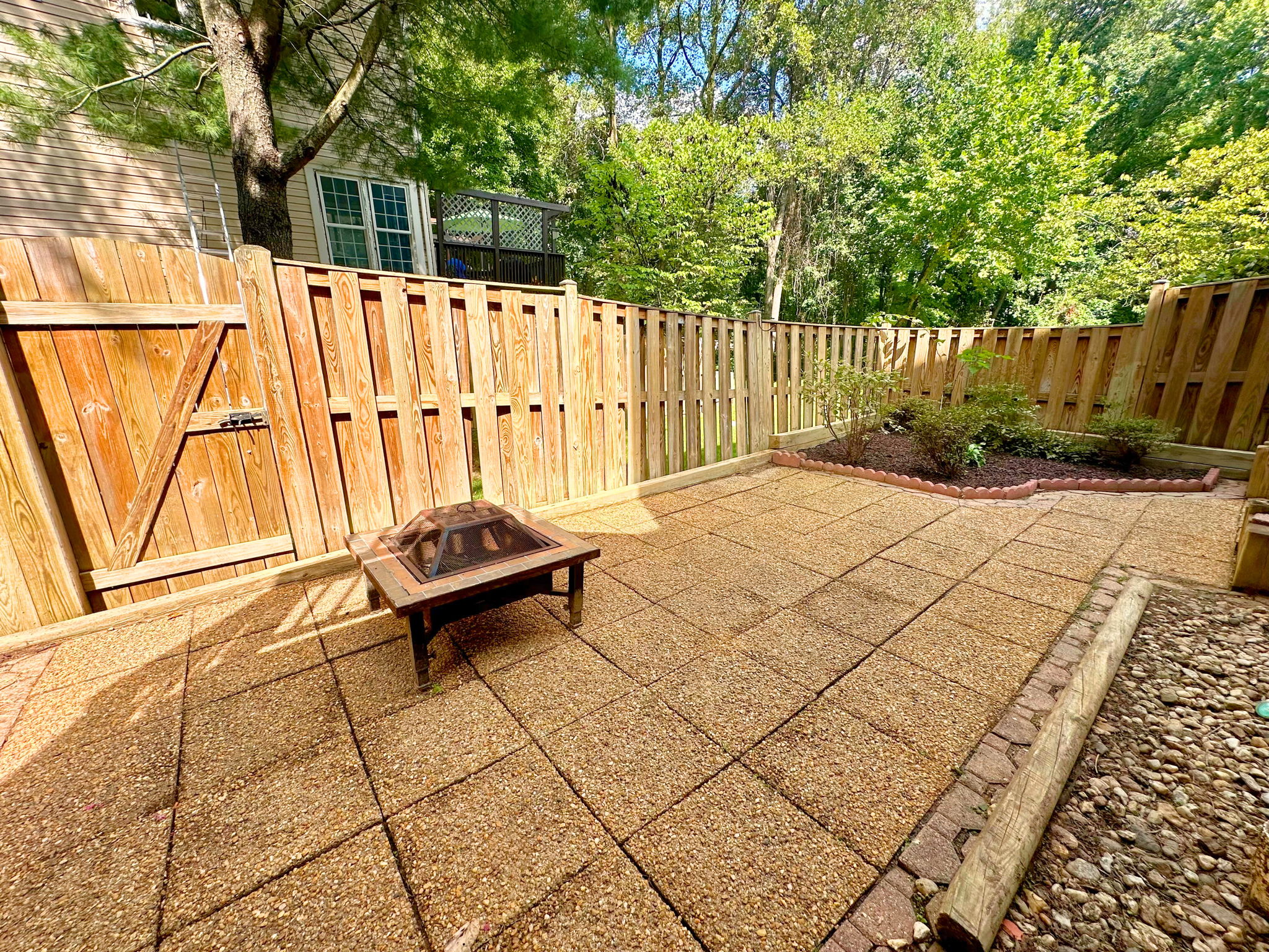 Spacious Rear Patio