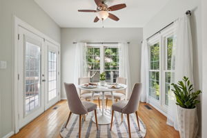 Morning Room w/ Deck Access  (Virtually Staged)