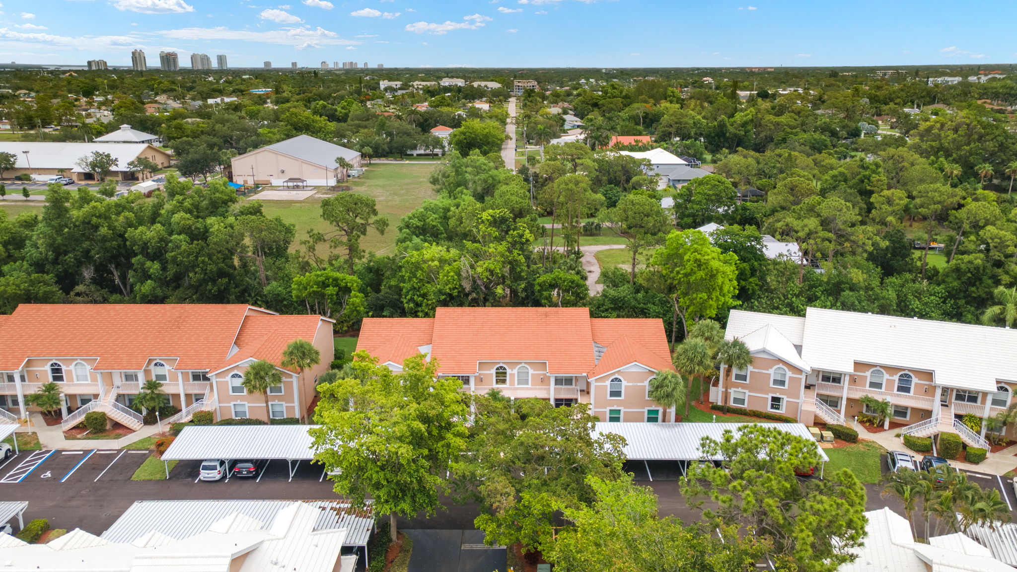 Aerial Front Exterior 1