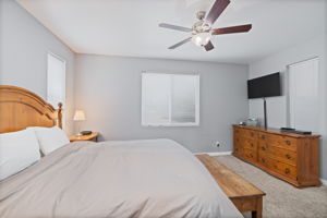 main level ensuite bedroom