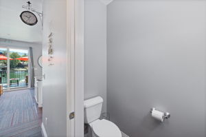 main level half bath